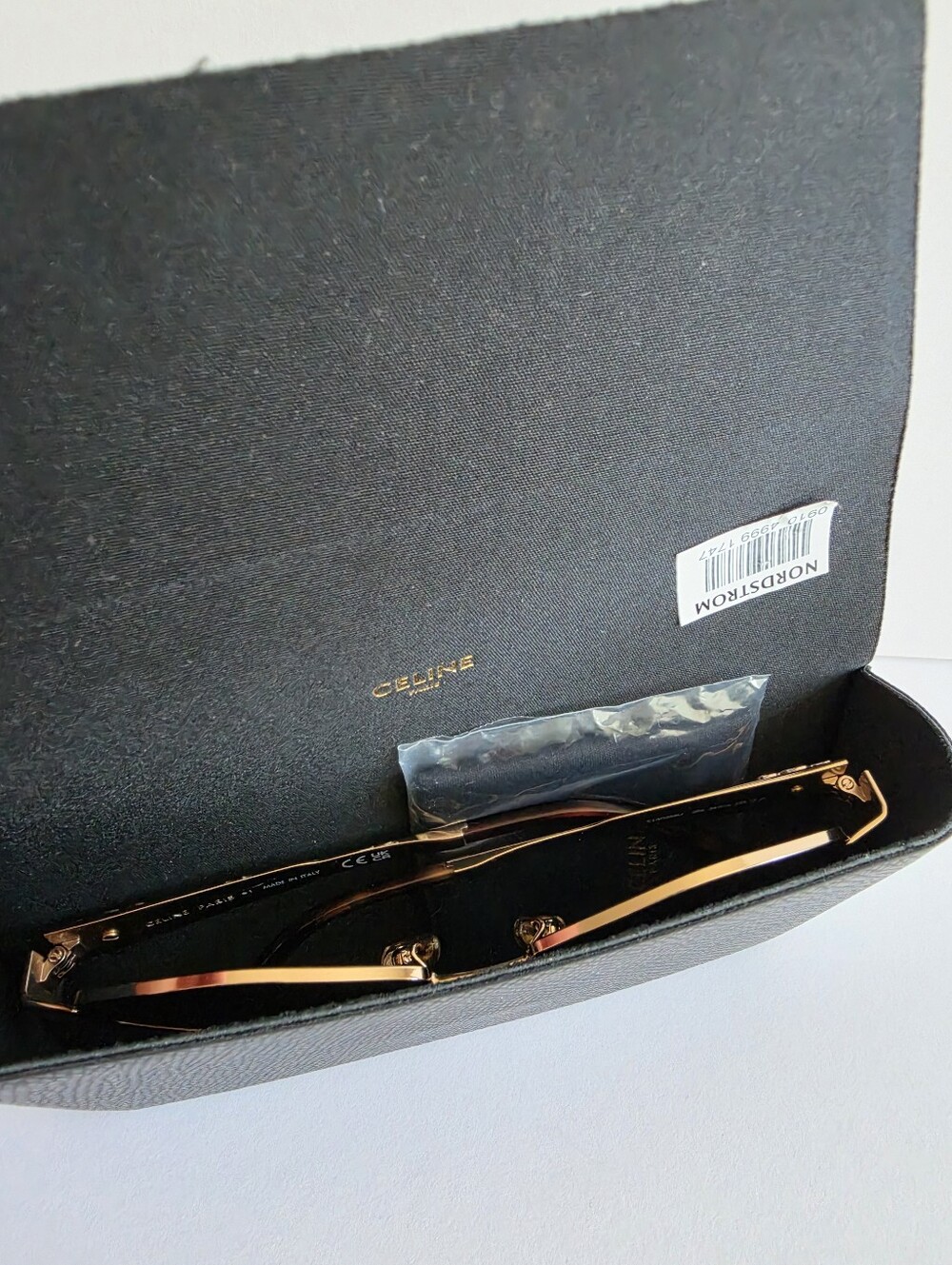 CELINE Metal Triomphe Geometric Sunglasses - Picture 11 of 11
